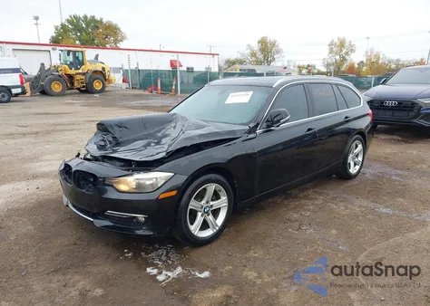 2015 BMW 328D xDrive из США, поврежденный, VIN WBA3K5C56FK300616